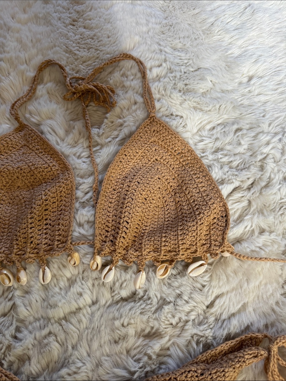 Crochet Shell Bikini Set Size large - Picture 12 of 15